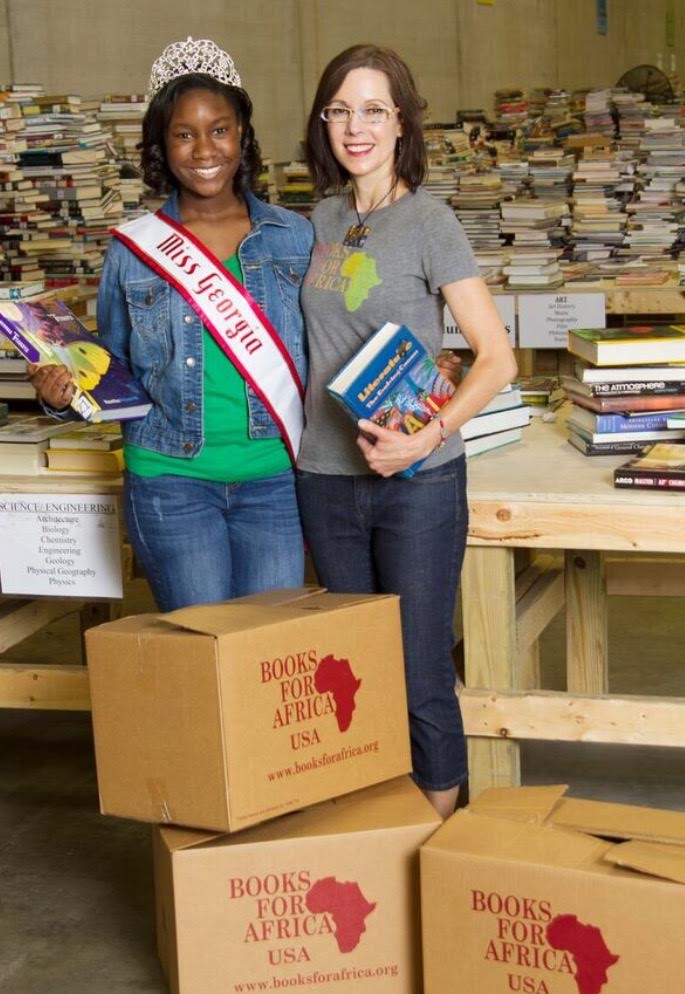 2016 Miss Georgia Pre-Teen Damacia Howard Books for Africa